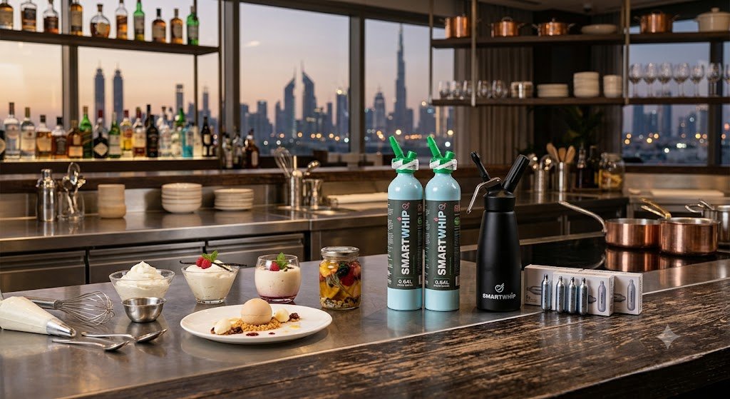 The Ultimate Guide to Ordering N2O Culinary Cylinders in Dubai (30-Min Delivery) | Whip Delivery Dubai Blog