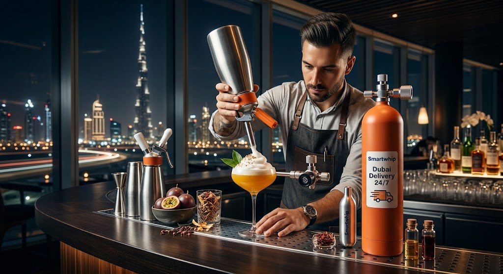 Next-Gen Gastronomy: How 24/7 N2O Cream Delivery Drives Dubai’s Culinary Revolution | Whip Delivery Dubai Blog