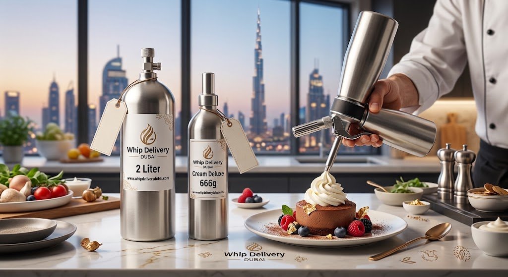Elevate Your Dubai Culinary Game: The Ultimate Guide to N2O Cream Chargers | Whip Delivery Dubai Blog