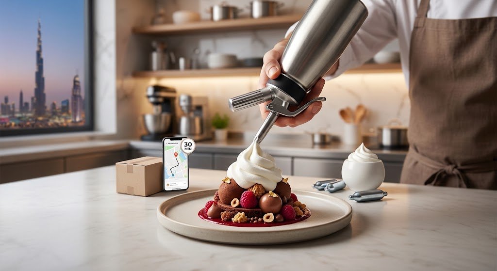 Master the Art of Gourmet Foams: Why Fast Cream Whip Delivery is Changing Dubai’s Dessert Scene | Whip Delivery Dubai Blog